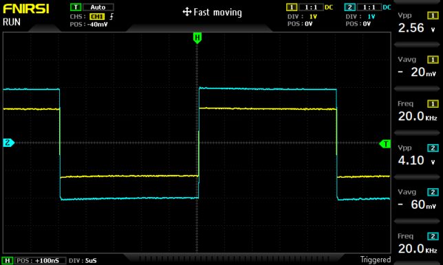 LT1364のステップ応答