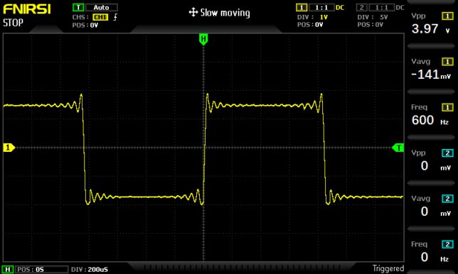 lm386(偽物)のステップ応答