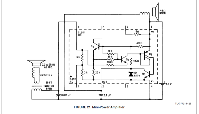 lm3909で作る拡声器