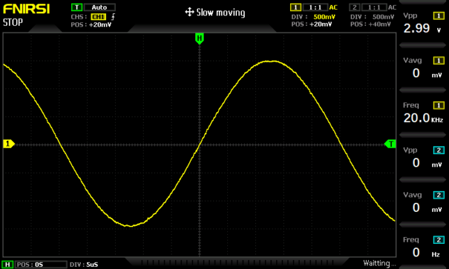 正弦波20kHz