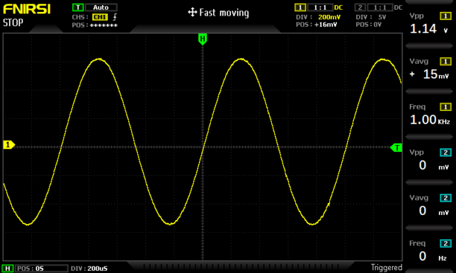 正弦波1kHz