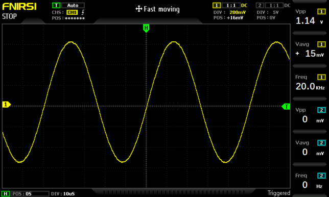 正弦波20kHz