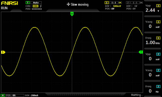 正弦波1kHz